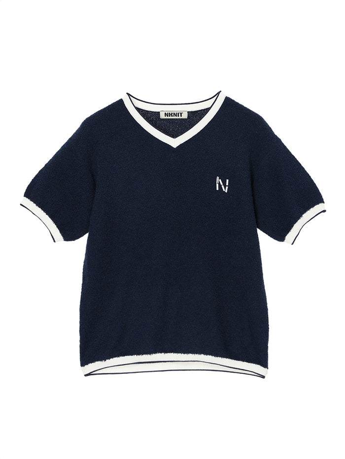beads logo pile KNIT