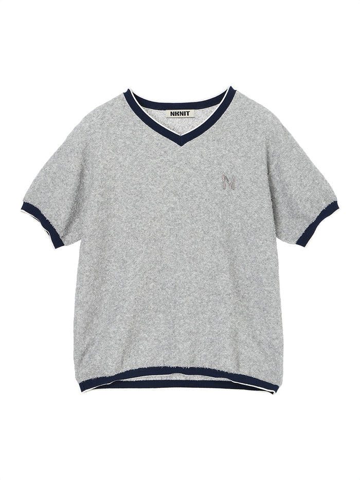 beads logo pile KNIT
