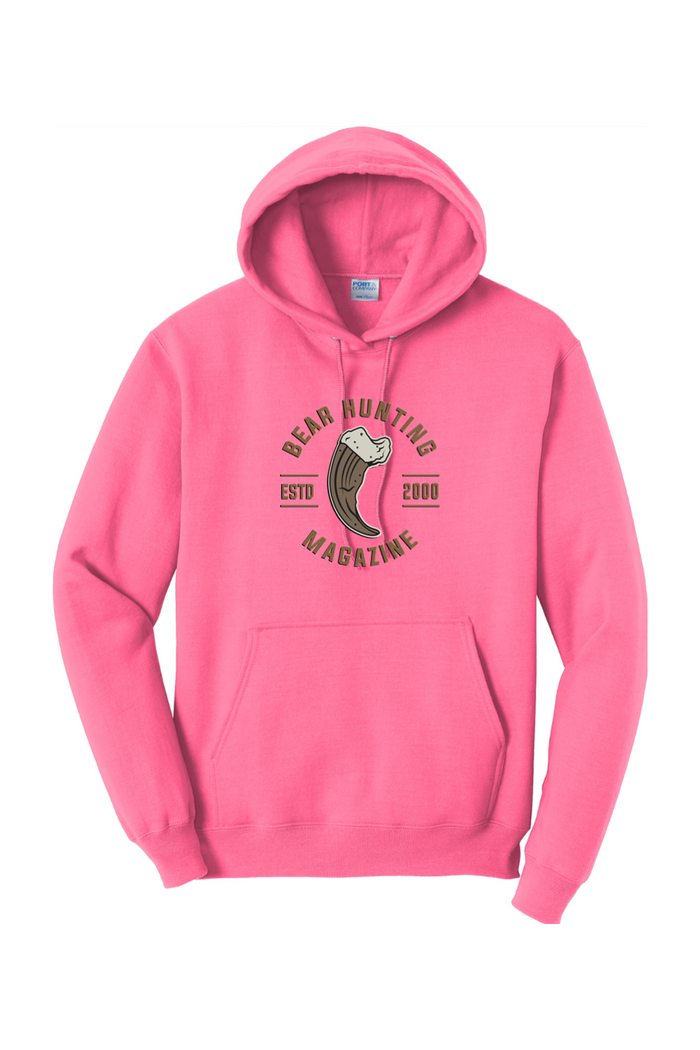 Bear Claw Fleece Pullover Hooded Sweatshirt