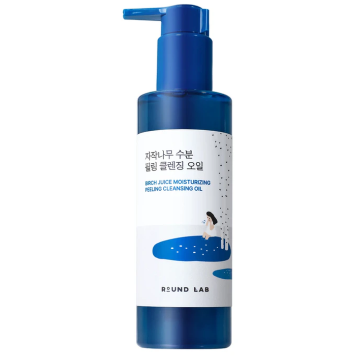 Round Lab Birch Juice Moisturizing Peeling Cleansing Oil Nudie Glow Australia