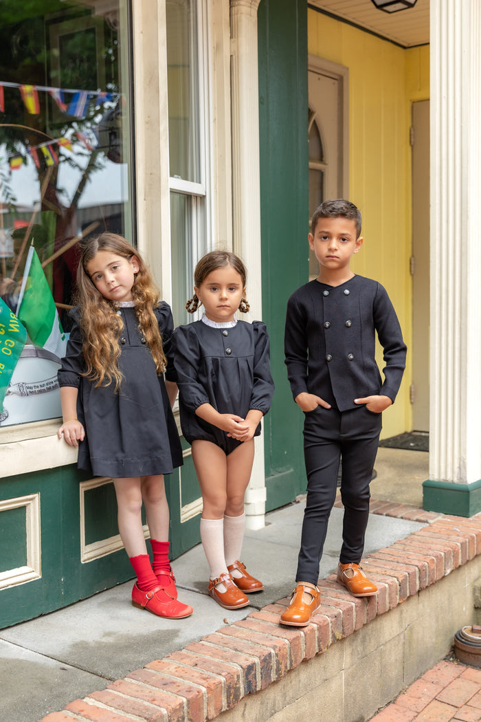Black Taffeta Romper