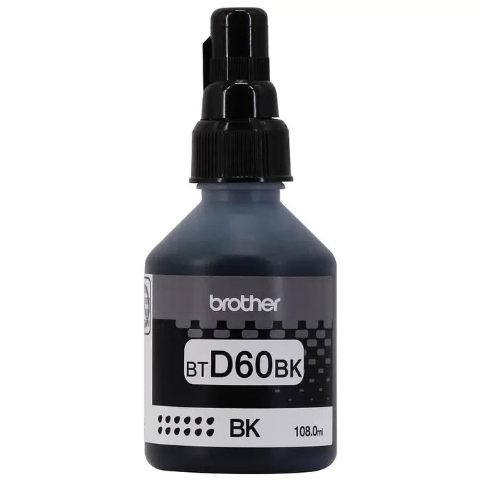 Botella de Tinta Brother BTD60BK | Para DCP-T510W / DCP-T700W / DCP-T710W / MFC-T910W / MFC-T810W / MFC-T920DW | 6,500 paginas - Panamá