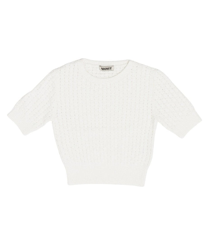 bouclé KNIT mini tops_1