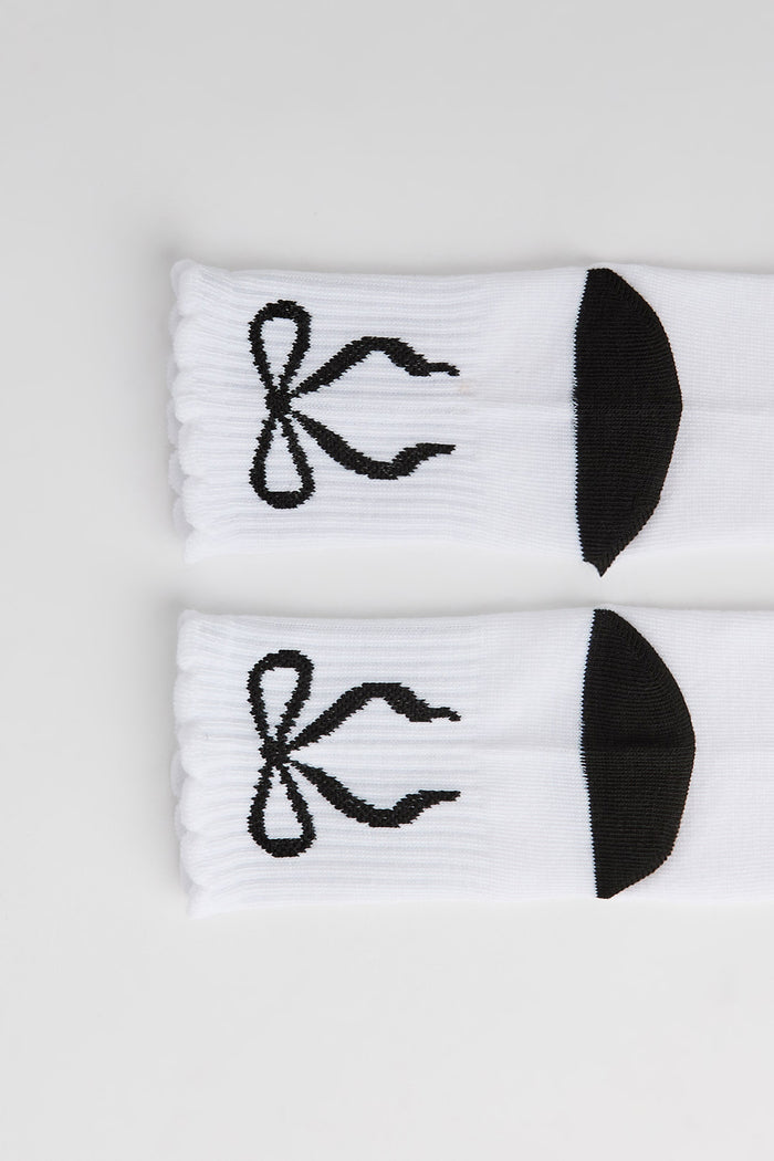 Bow Quarter Socks (5 Pack)