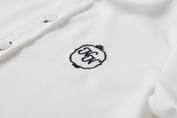 Boy White Logo Shirt