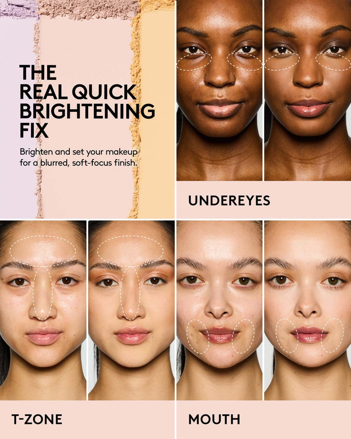 Bright Fix Instant Brightening + Blurring Powder — Lavender
