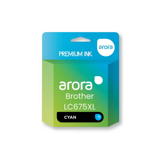 Brother LC675XL High Yield Cyan Compatible Ink - LC-675XL