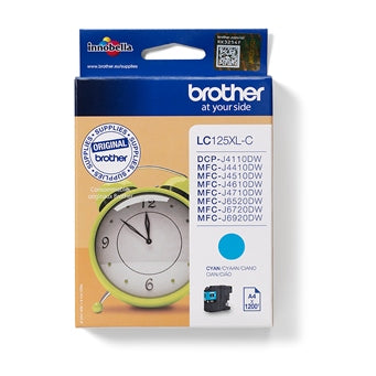 Brother Original LC125XL Cyan Inkjet Cartridge