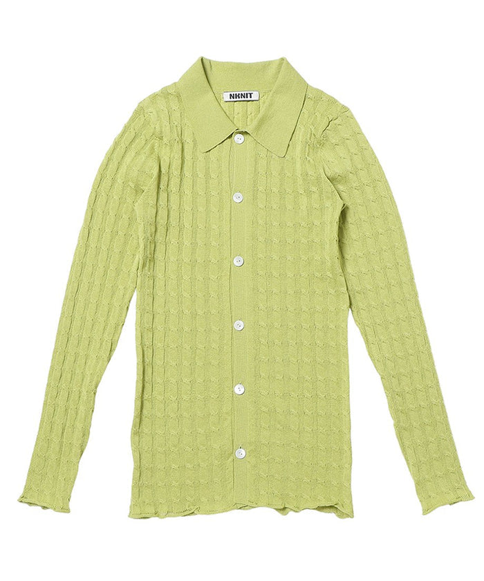 cable KNIT shirt_2