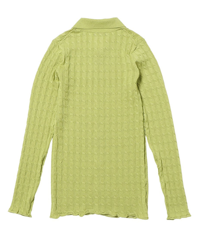 cable KNIT shirt_6