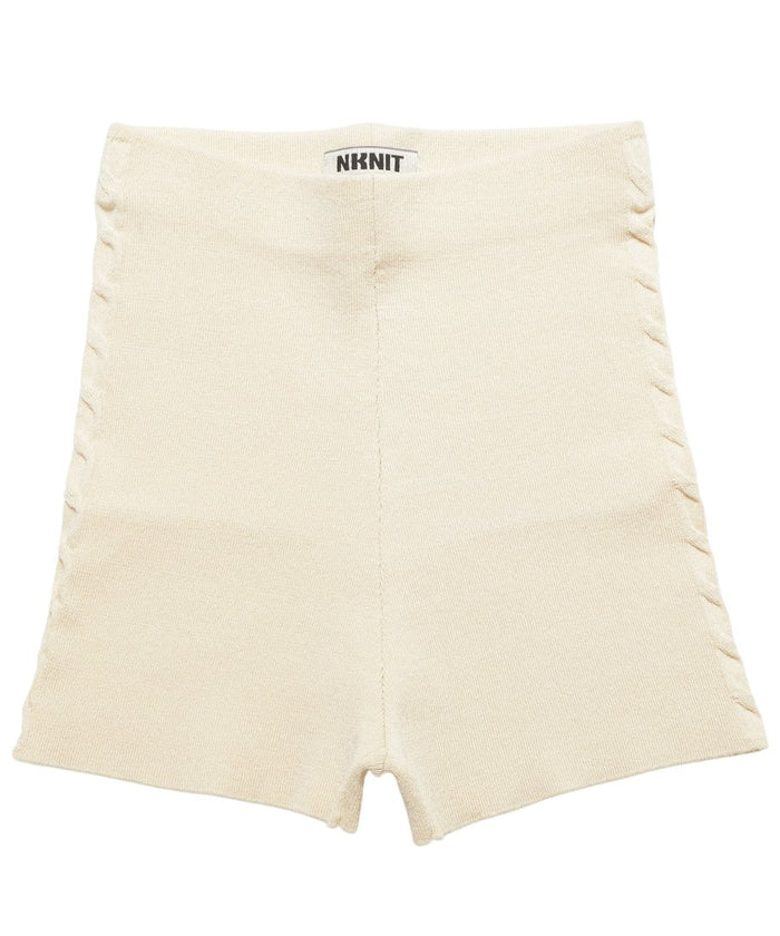 cable KNIT short pants_4