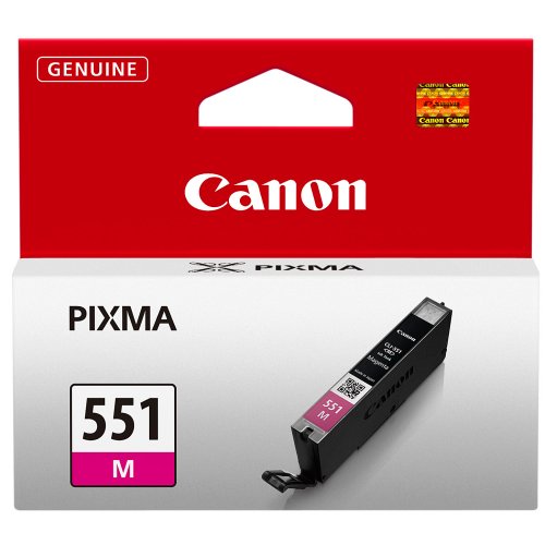 Canon CLI-551 Printer Ink Cartridge Magenta - 6510B001