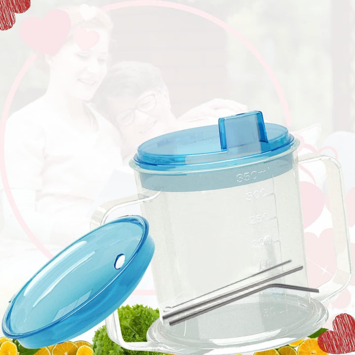 Care Well Blue 10ml Medicine Spoon with No-Spill Cap, 1 Piece - Makkah Pharmacy