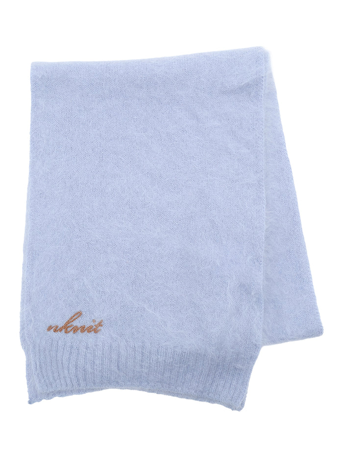 cashmere brushed KNIT muffler