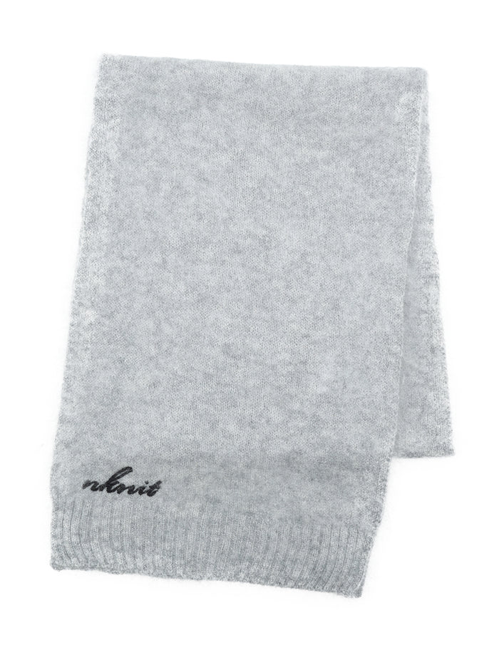 cashmere brushed KNIT muffler