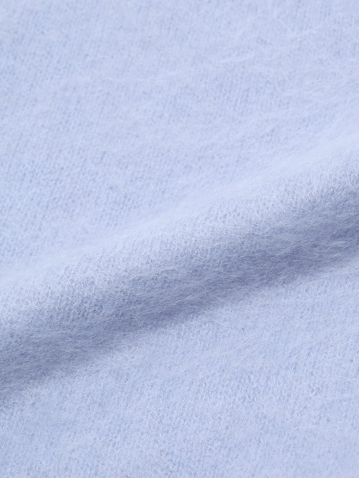 cashmere brushed KNIT muffler