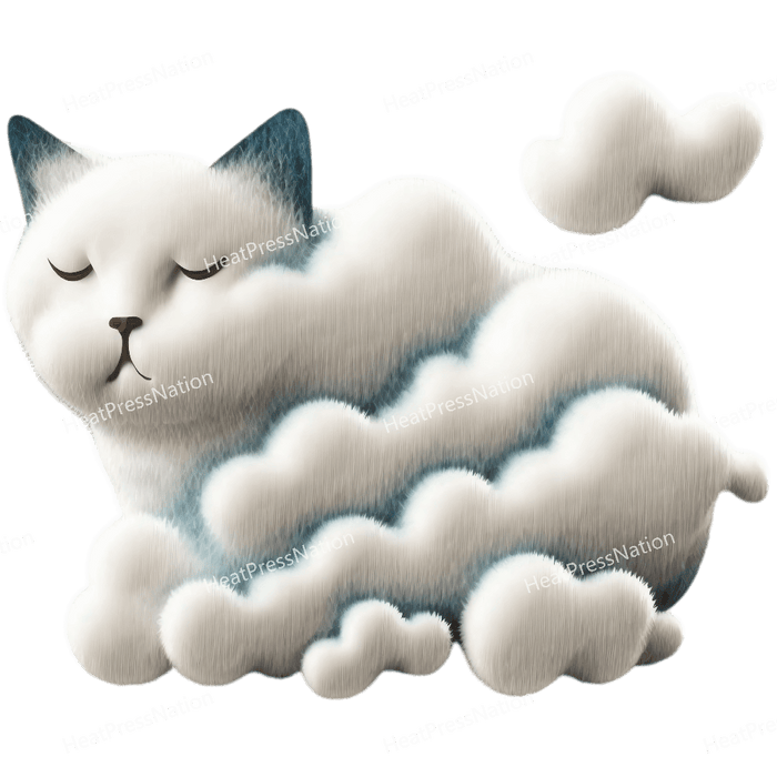 Cat Cloud Design - HeatPressNation