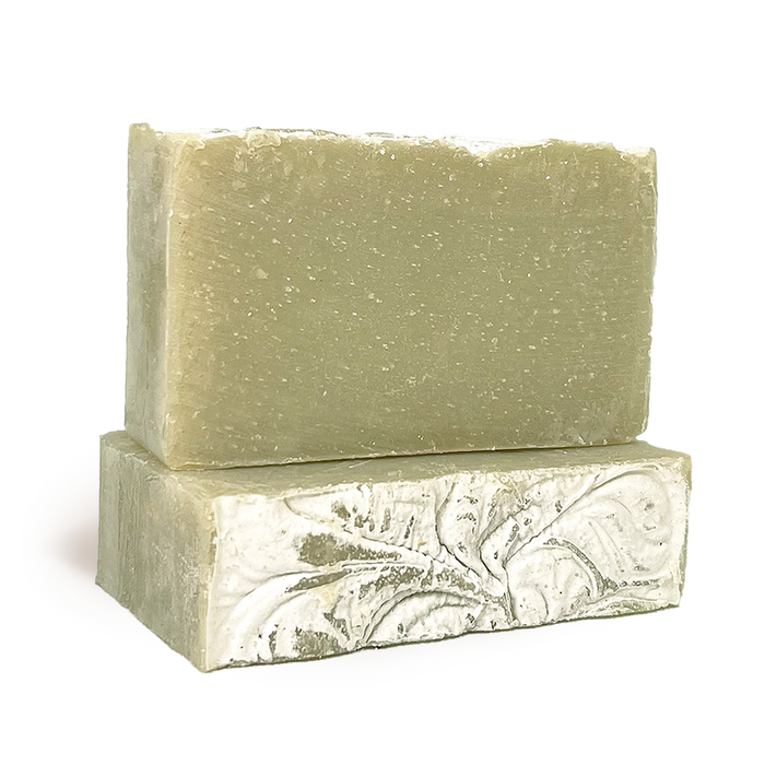 cedarwood and sea clay bar soap with essential oils | herbneden