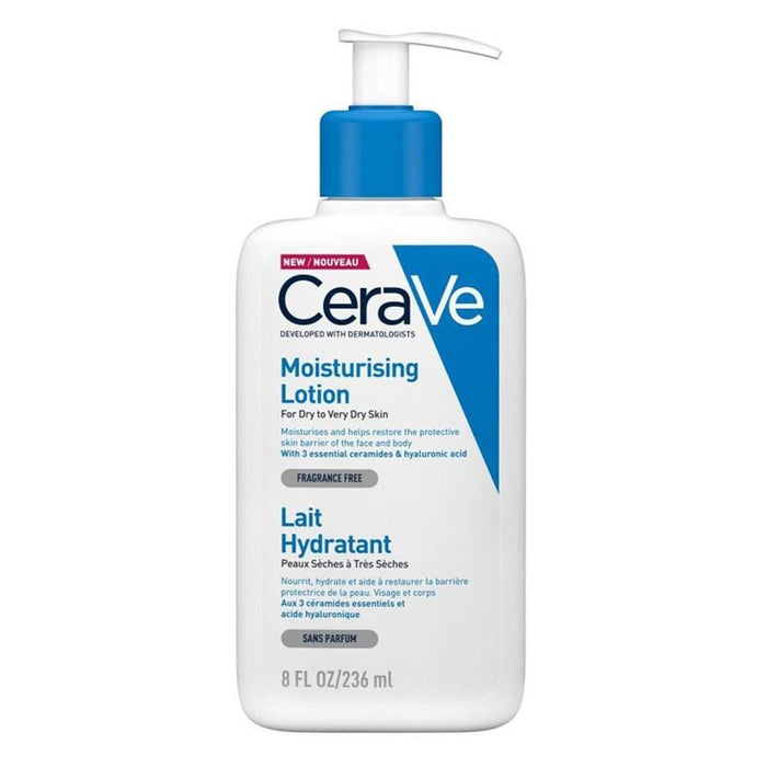 CeraVe Moisturizing Lotion for Normal to Dry Skin with Hyaluronic Acid, 236ml - Makkah Pharmacy