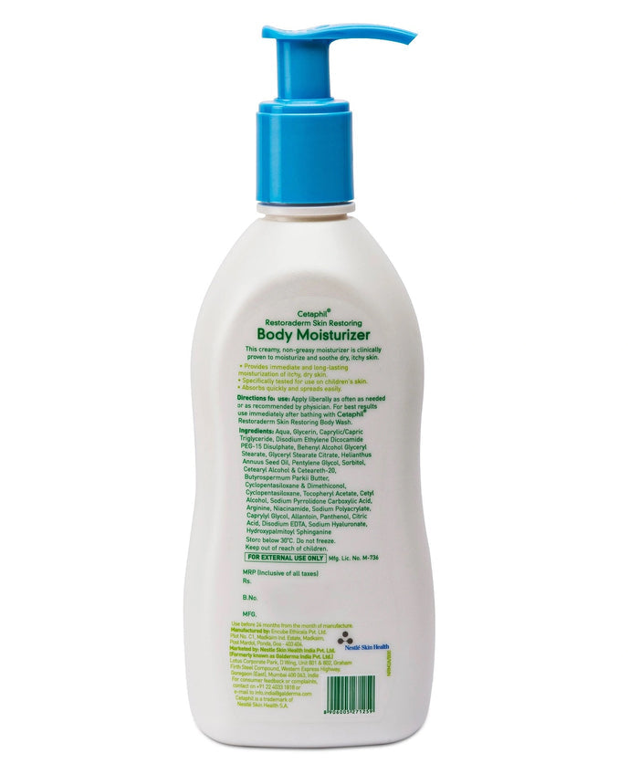 Cetaphil Restoraderm Body Lotion Moisturizer 295ml