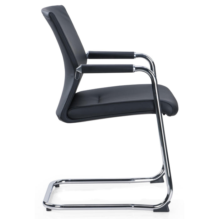 CH-319C - PU Leather Visitors Chair - Image 3 - Office R Us