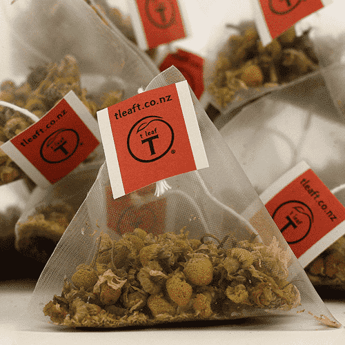 Chamomile pyramids Pyramid foil pouch 20s | pyramid tea bags New Zealand | t leaf T