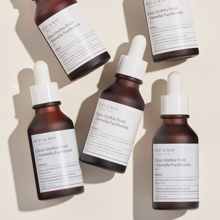 Citrus Unshiu + Tremella Fuciformis Serum - Korean-Skincare
