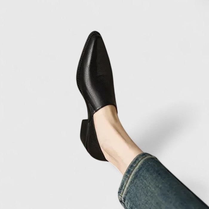 Claire | Women's Chelsea Boots – Low Heel Ankle Boots Classic Leather Style