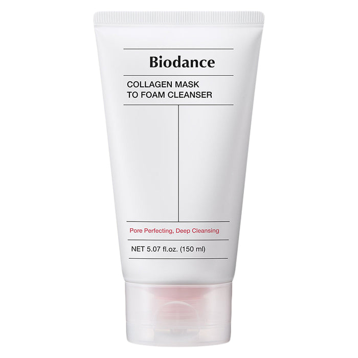Collagen Mask To Foam Cleanser