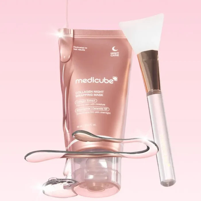 Collagen Night Wrapping Mask 75ml - Medicube Skin Care Masks & Peels
