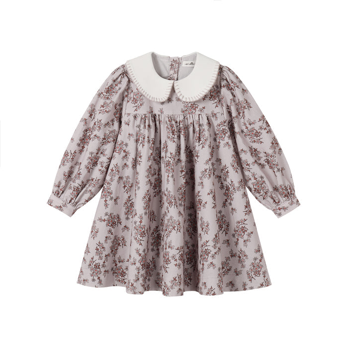 Corduroy Floral Dress