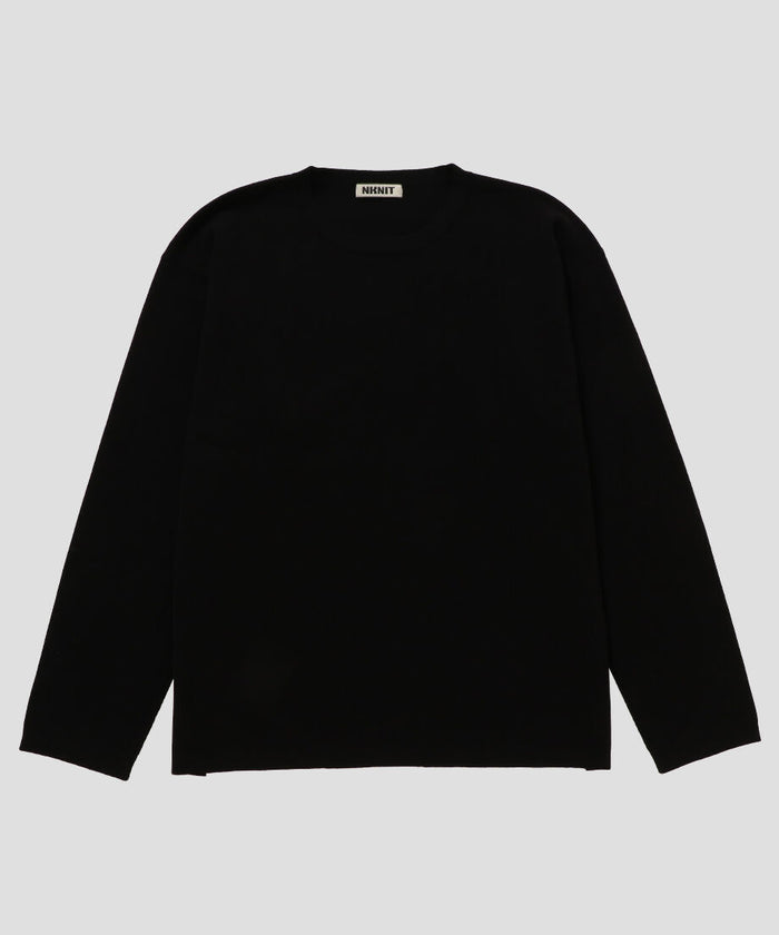 cotton basic T-shirt  KNIT_2