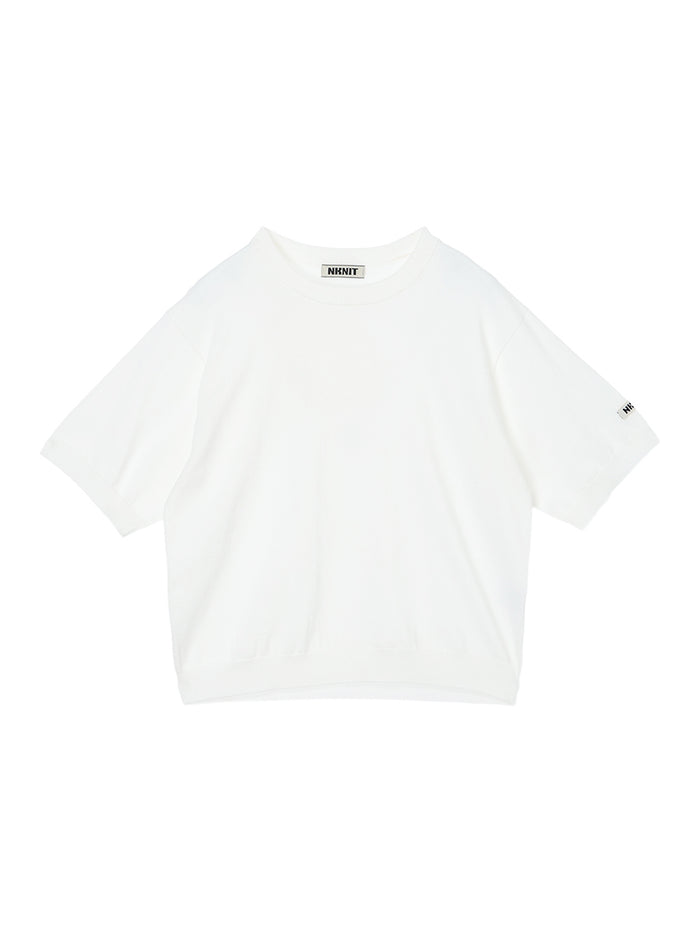 cotton/acetate KNIT t-shirt(medium)