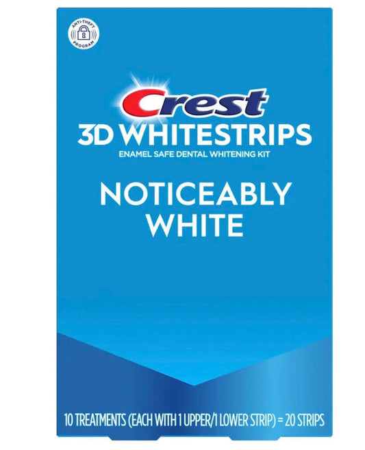 Crest 3DWhitestrips Classic White At-home Teeth Whitening Kit - 10 Treatments