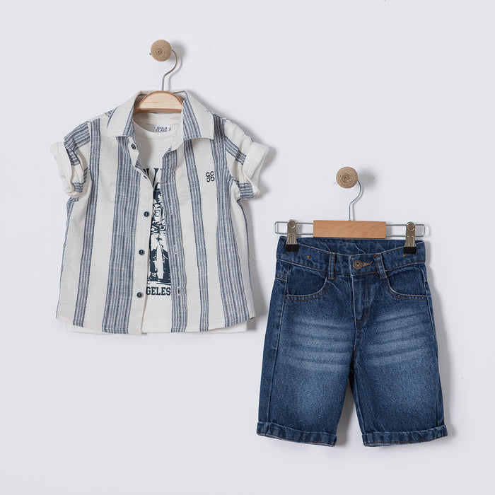 Dapper Dustin Denim Set