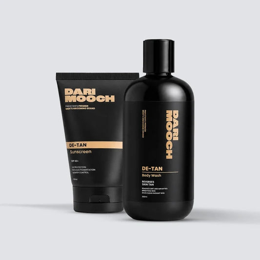 De-Tan Body Wash + De-Tan Sunscreen