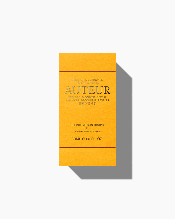 AUTEUR Definitive Sun Drops SPF 50 | Metro DC Area Skincare Boutique