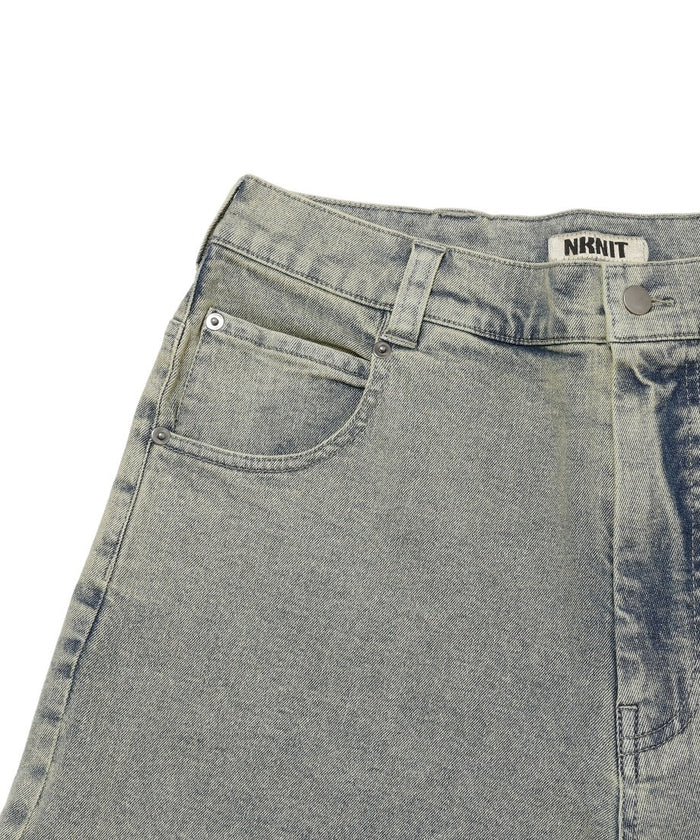 denim half pants_3