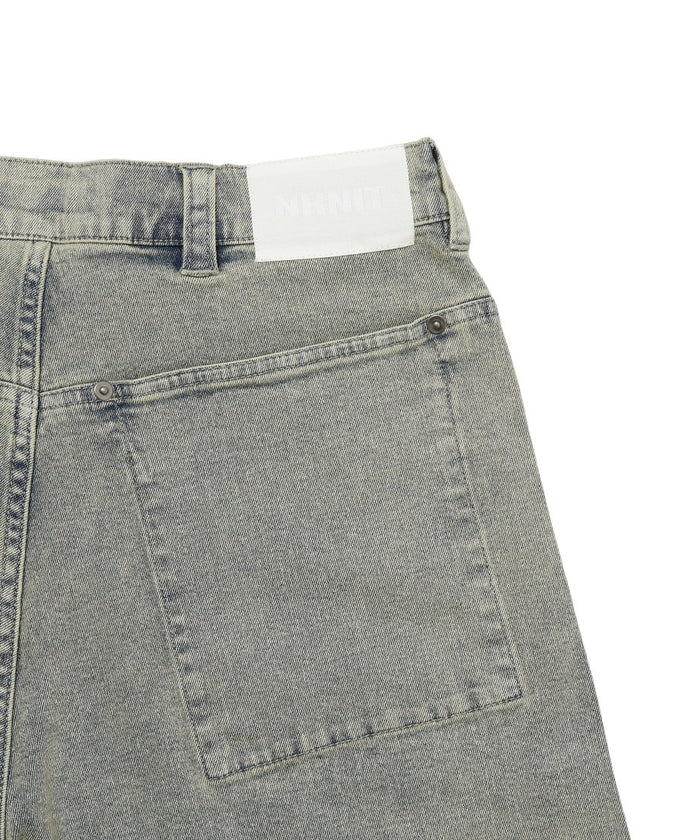 denim half pants_4