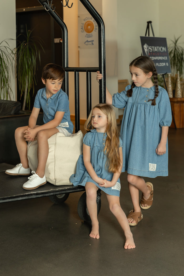 Denim Label Dress