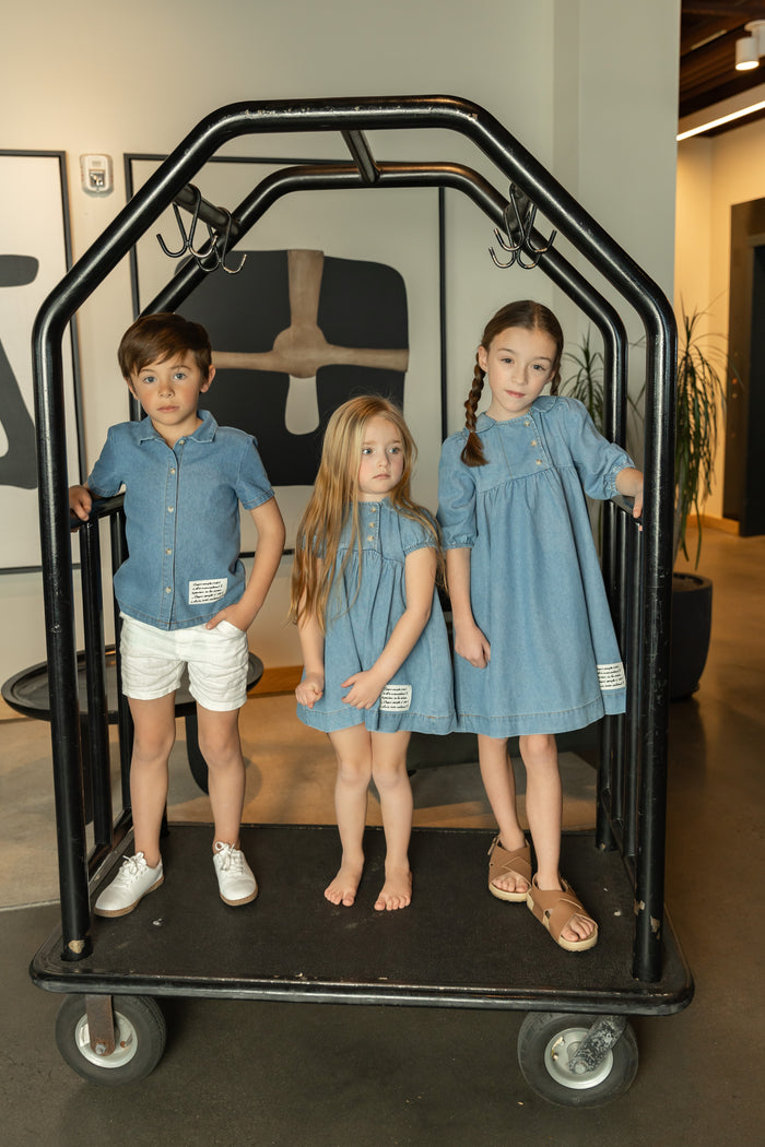 Denim Label Dress