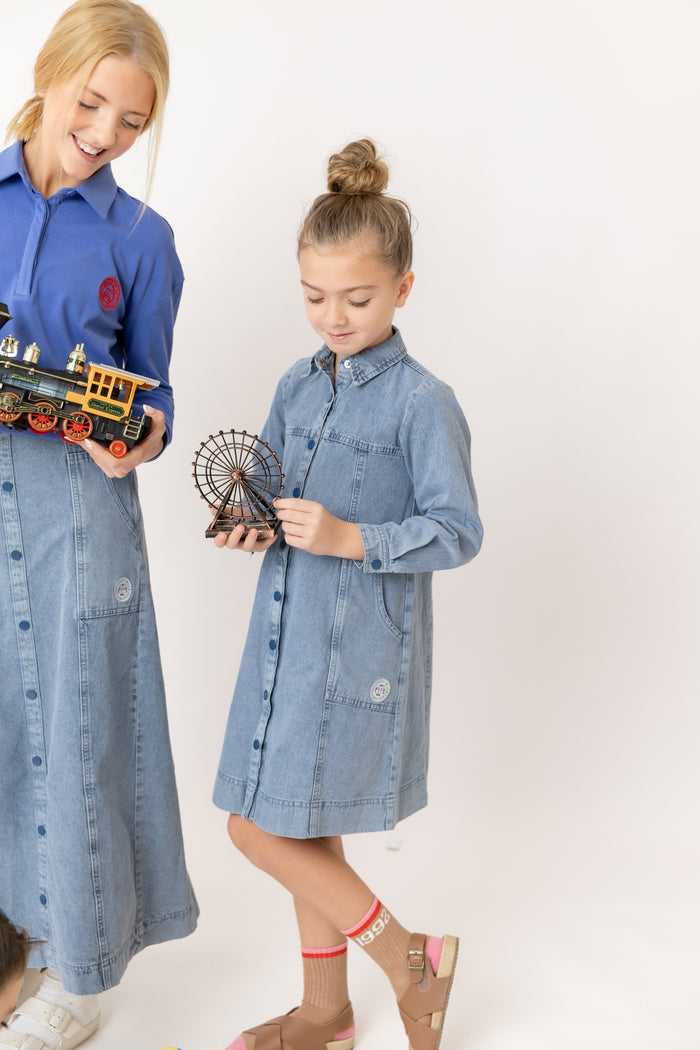 Denim shirt Dress