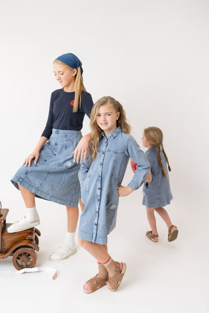 Denim shirt Dress