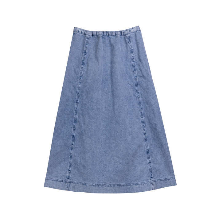 Denim Skirt Maxi