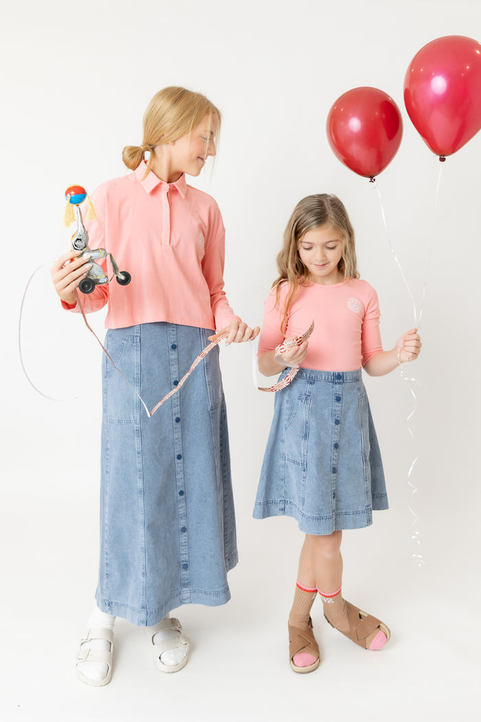 Denim skirt