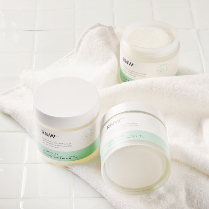 RNW Der. Pore Peeling Toner Pad Mild - Korean-Skincare