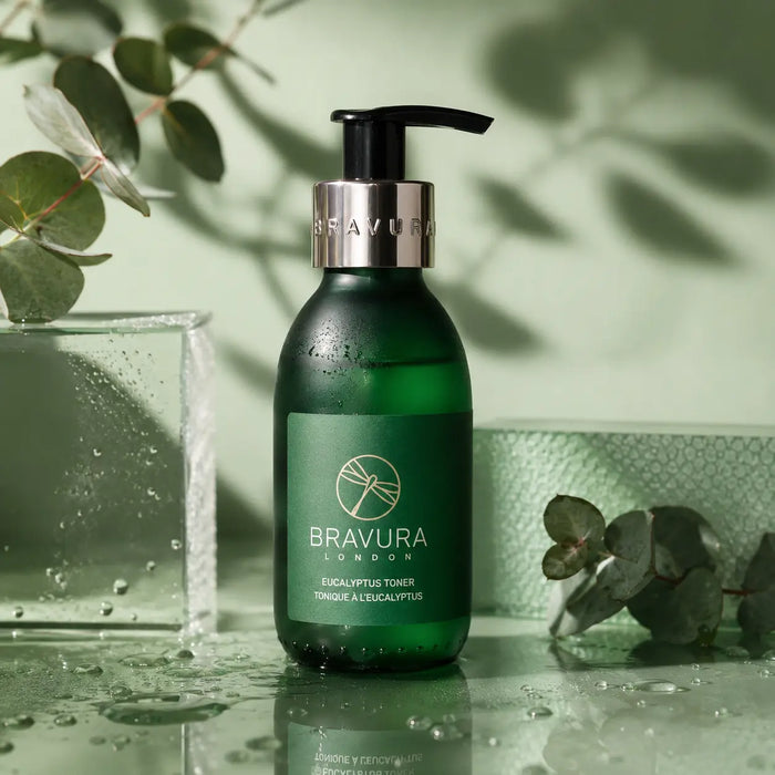 Detoxifying Eucalyptus Astringent Toner 15% AHA/BHA 150ml Bravuralondon.com