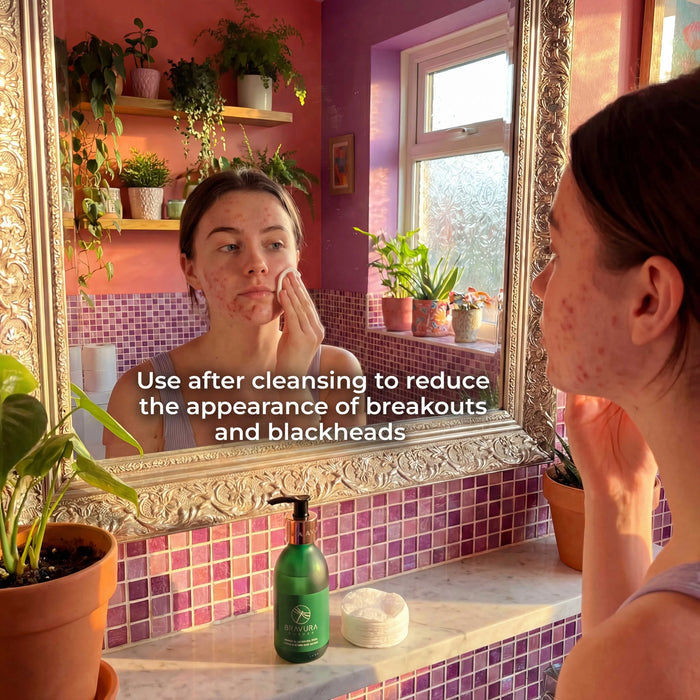 Detoxifying Eucalyptus Astringent Toner 15% AHA/BHA 150ml Bravuralondon.com