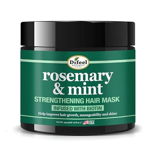 Difeel Rosemary Mint Hair Mask 12oz