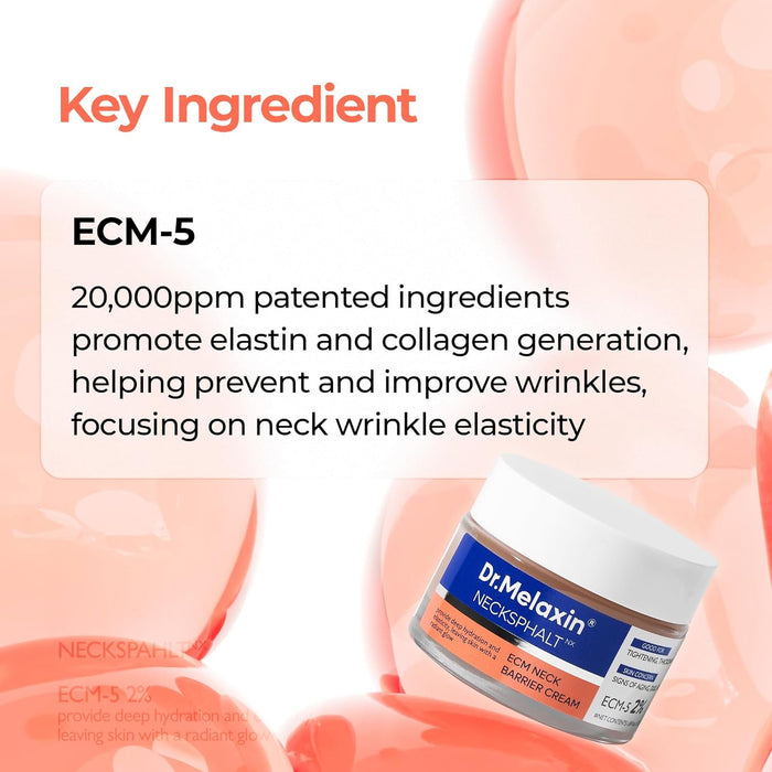 Dr.Melaxin Necksphalt ECM Barrier Cream 50ml / 1.69 fl. oz.